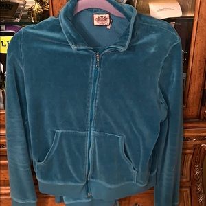 JUICY COUTURE Teal Sweatsuit Size XL